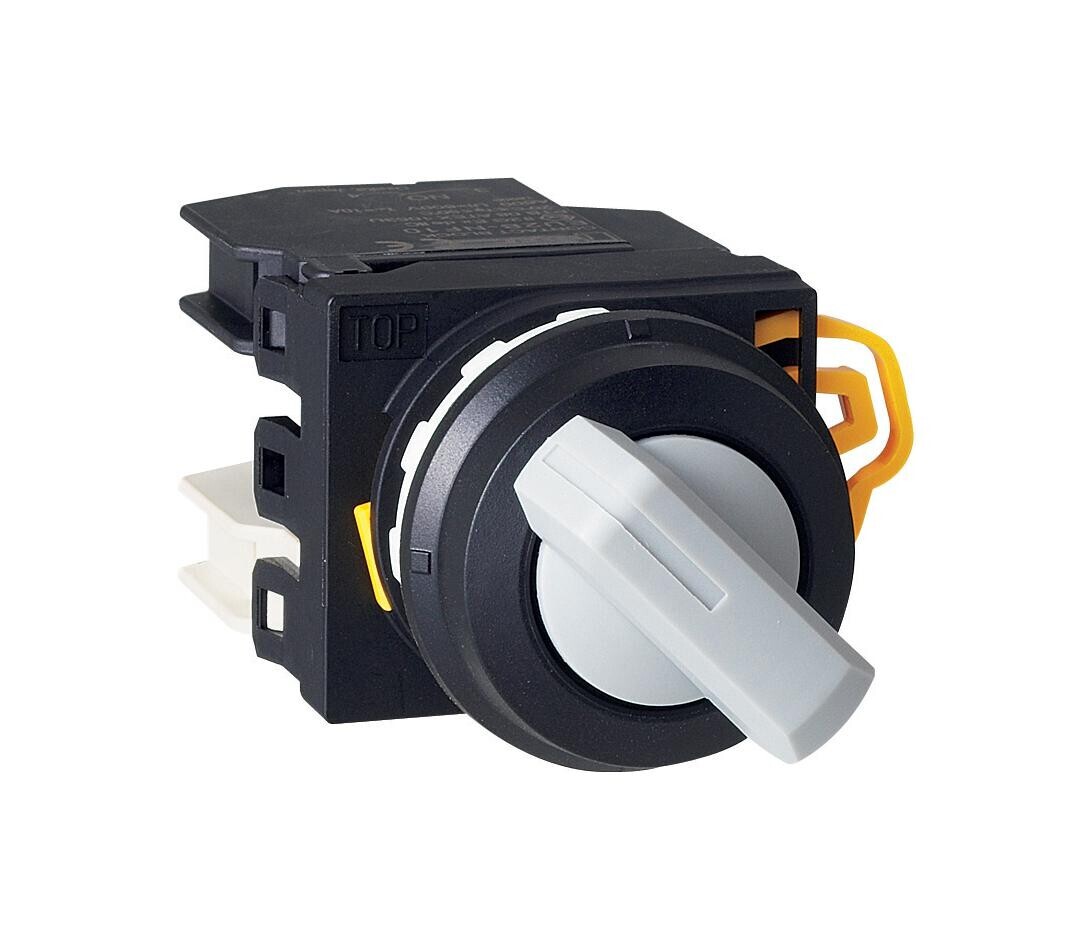 Idec Eu2B-Ys3320F Rotary Switch, 3 Postion, 10A, 120Vac