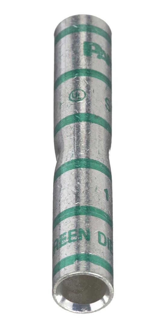 Panduit Scl1-E Terminal, Butt Splice, 1Awg, Uninsul