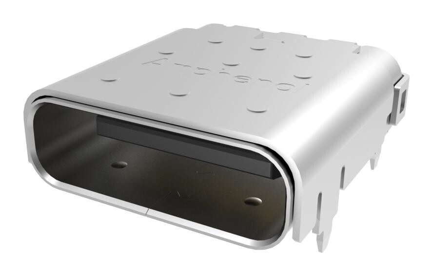 Amphenol Communications Solutions 12401610E4#2A Usb Conn, 3.1 Type C, Rcpt, Smd