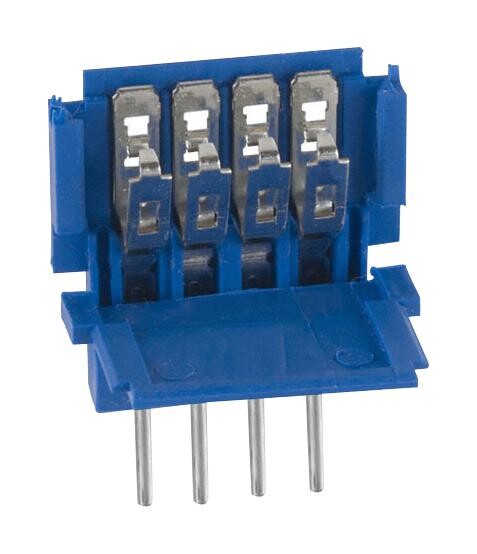 Amphenol Communications Solutions 66226-004Lf Connector, Ffc/fpc, 4Pos, 1 Row, 2.54Mm