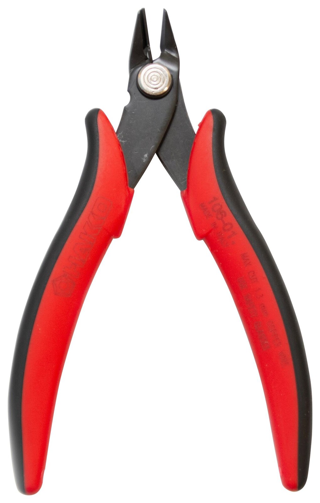 Hakko 106-01 Wire Cutter, Flush, 1.3Mm, 132Mm