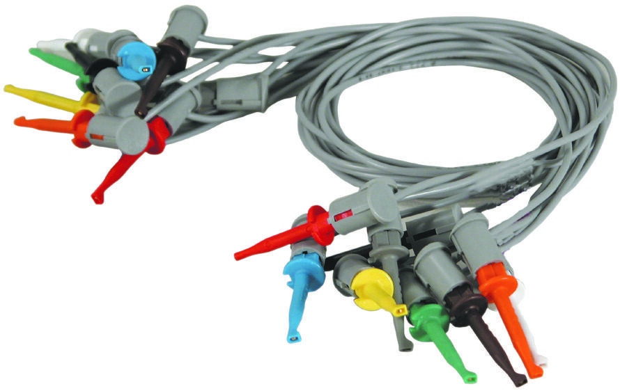 Multicomp Pro 76-004A Test Lead Set, 500Mm, 60V, 6A, Pk8