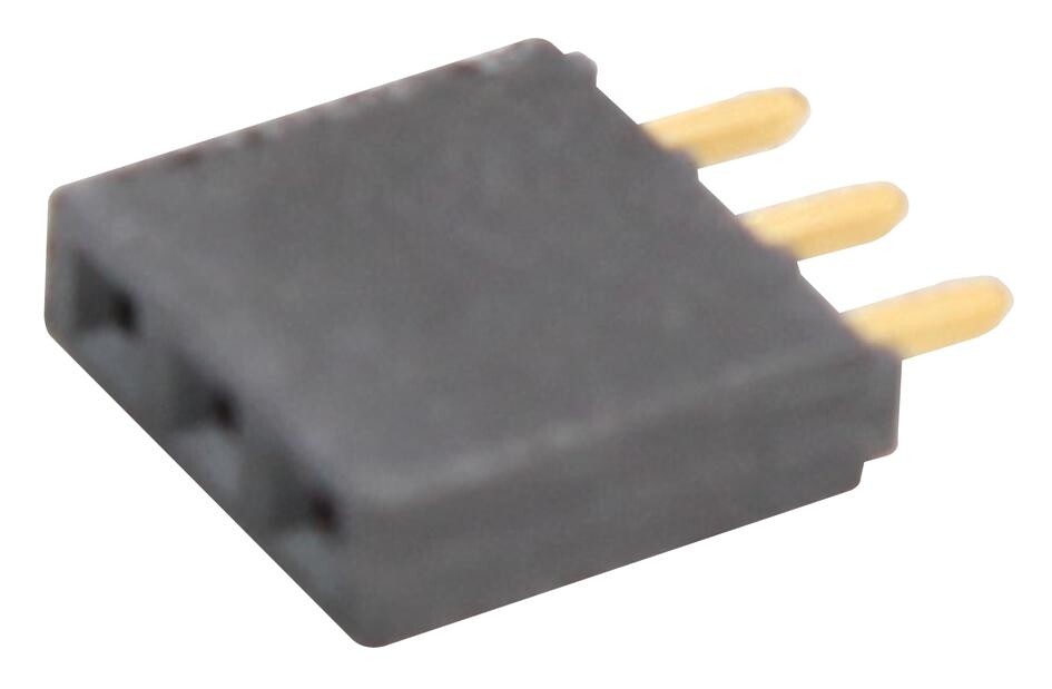 Samtec Ssq-103-01-G-S Receptacle, 2.54Mm, Single, 3Way