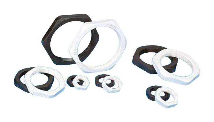 Hummel 1262120150 Locknut, Black, M12, Pk100