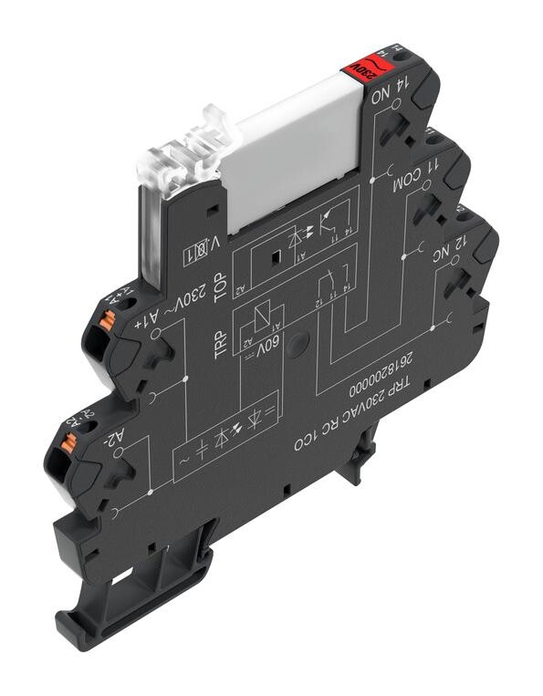 Weidmuller 2617840000 Relay, Spdt, 120Vac, 6A, Din Rail