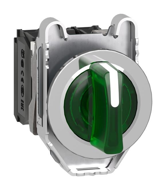 Schneider Electric Xb4Fk133G5. Rotary Switch, 3 Pos, 6A, 120V, 45Deg