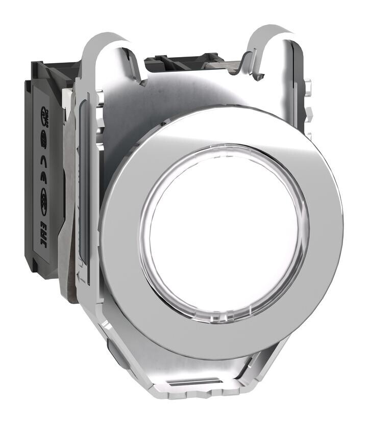 Schneider Electric Xb4Fw31M5. Pb Sw, Spst-No/nc, 6A, 120V, Wht, Panel