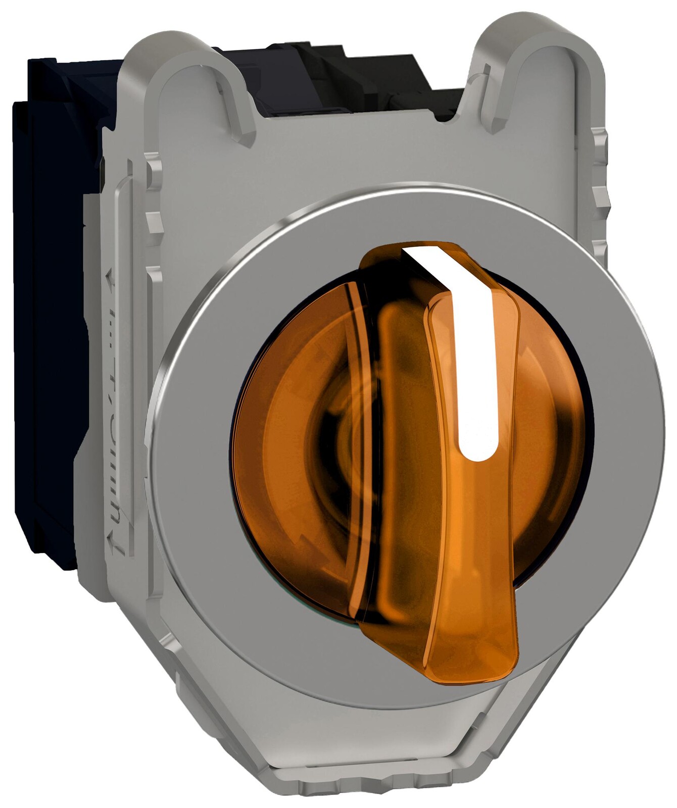 Schneider Electric Zb4Fk1783. Illuminated Selector Sw Actuator, Yellow