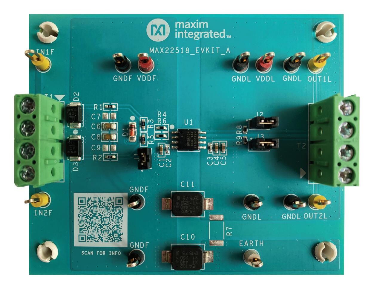 Analog Devices Max22518Evkit# Eval Kit, Digital Isolator
