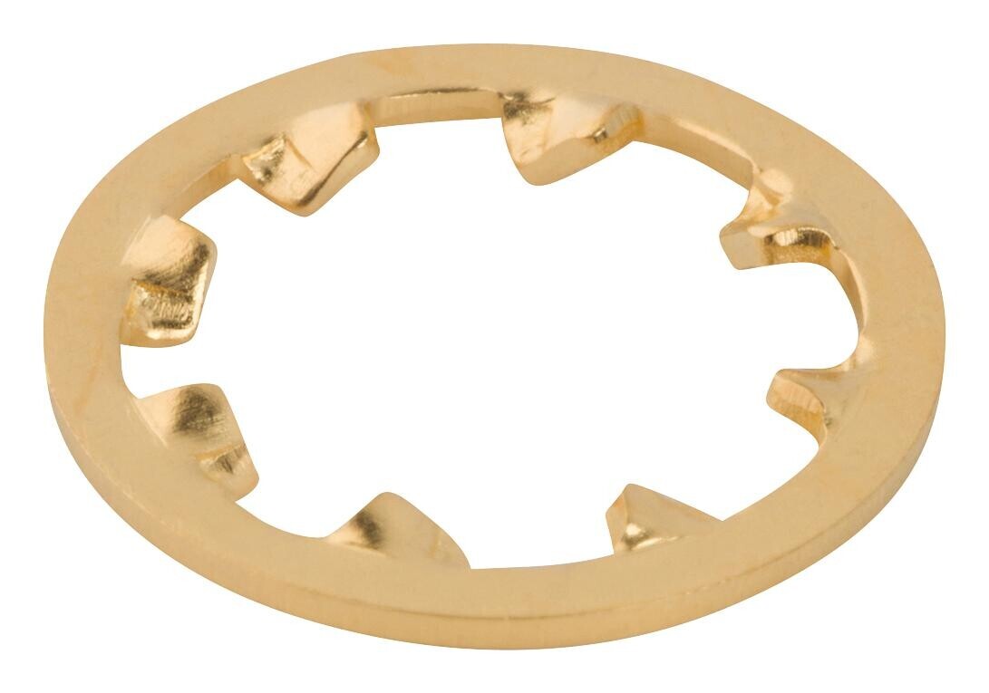 Amphenol Rf 132-Wash-Gld Lock Washer, Sma Jack, Brass, Gold