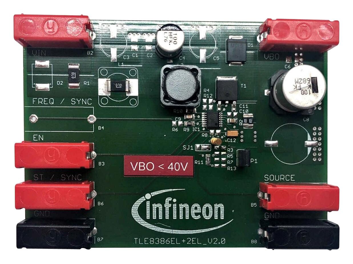 Infineon Demoboardtle83862Eltobo1 Demonstration Board, Boost Controller