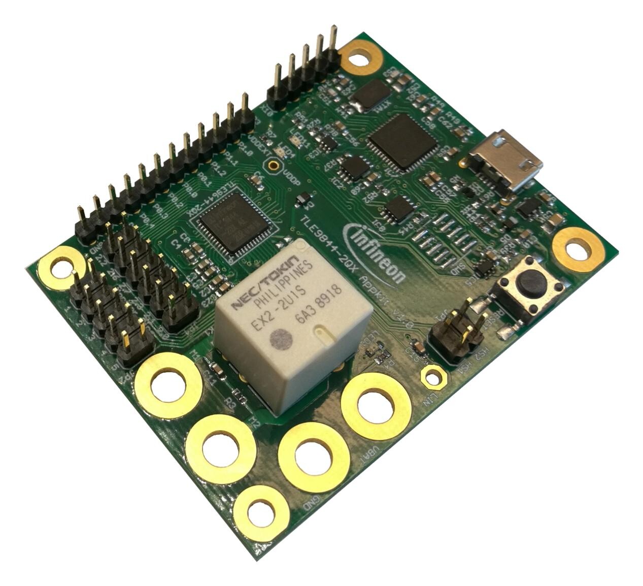 Infineon Tle98442Qxappkittobo1 Application Kit, Dc Motor Driver