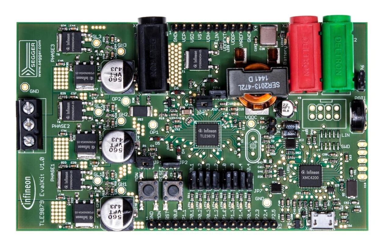Infineon Tle9879Evalkittobo1 Eval Kit, Bldc Motor Driver