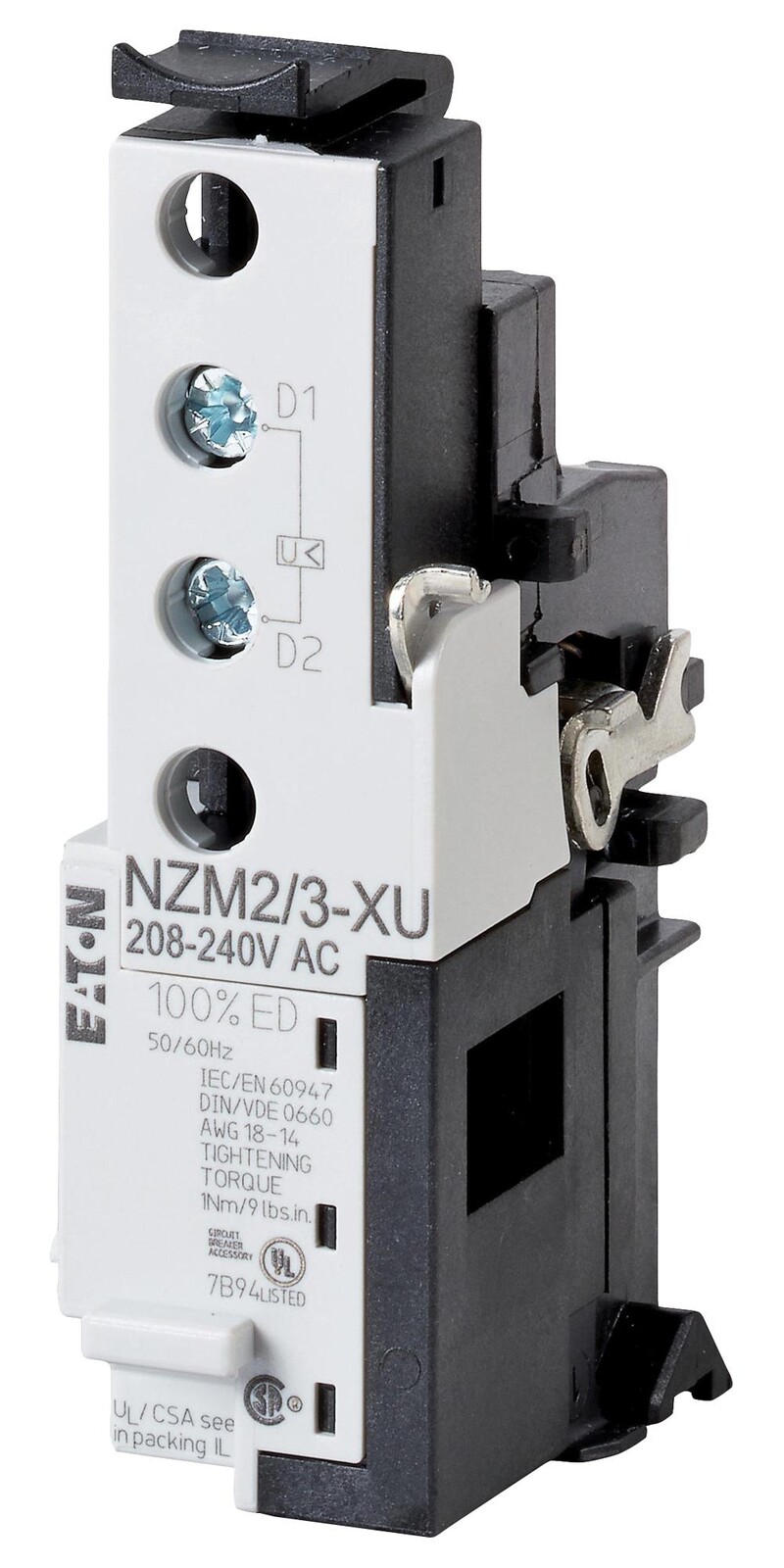 Eaton Moeller Nzm2/3-Xu24Dc Uv Release Screw Terminals N(Zm)2/3 24Dc