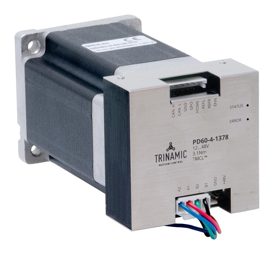 Trinamic / Analog Devices Pd60-4-1378-Tmcl Stepper Motor, 12-52Vdc, 3A