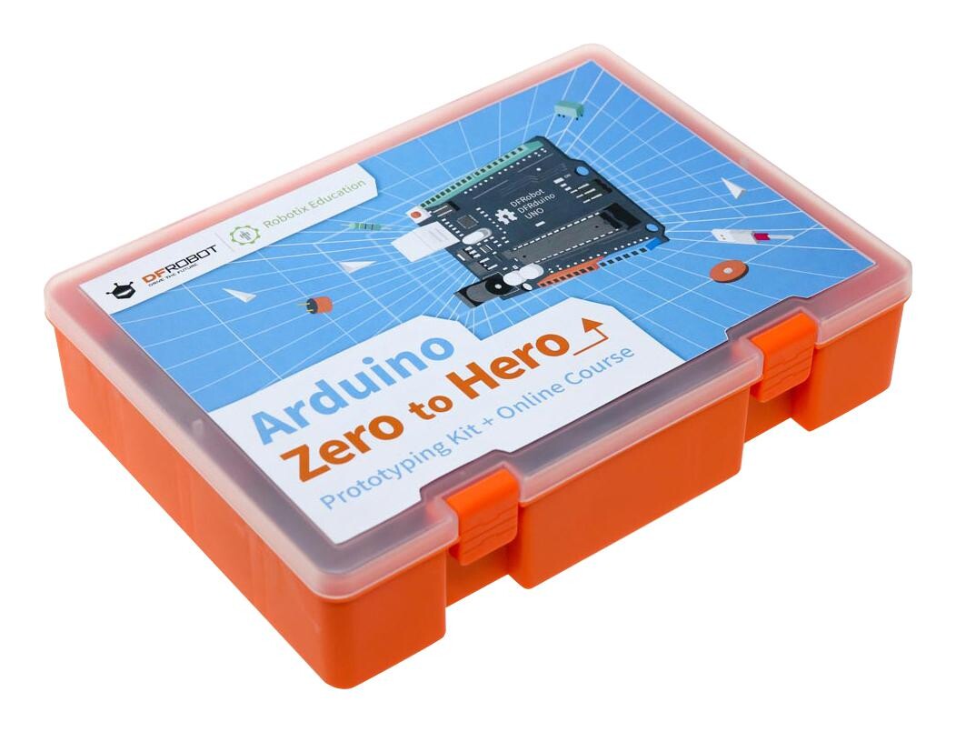 Dfrobot Kit0133 E-Learning Kit, Zero To Hero Arduino