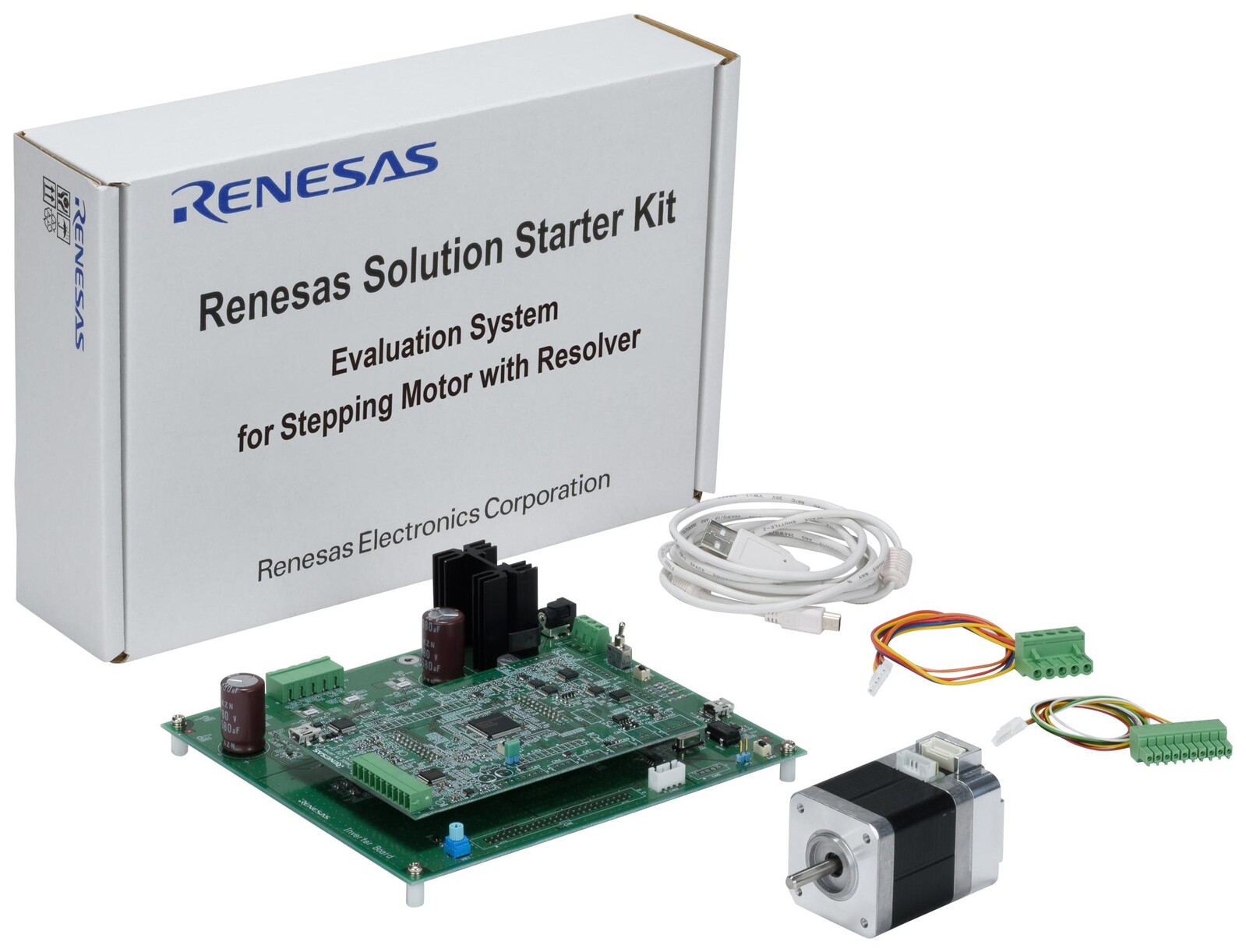 Renesas Rtk0Emx270S01020Bj Eval Board, Stepping Motor With Resolver