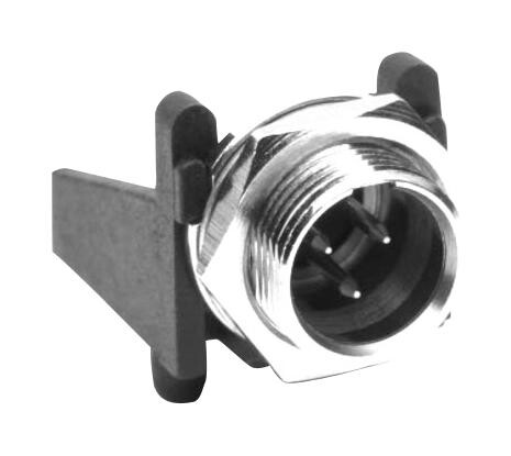 Amphenol Audio Ag3Mcch. Connector, Mini Xlr, Plug, 3Pos, Panel