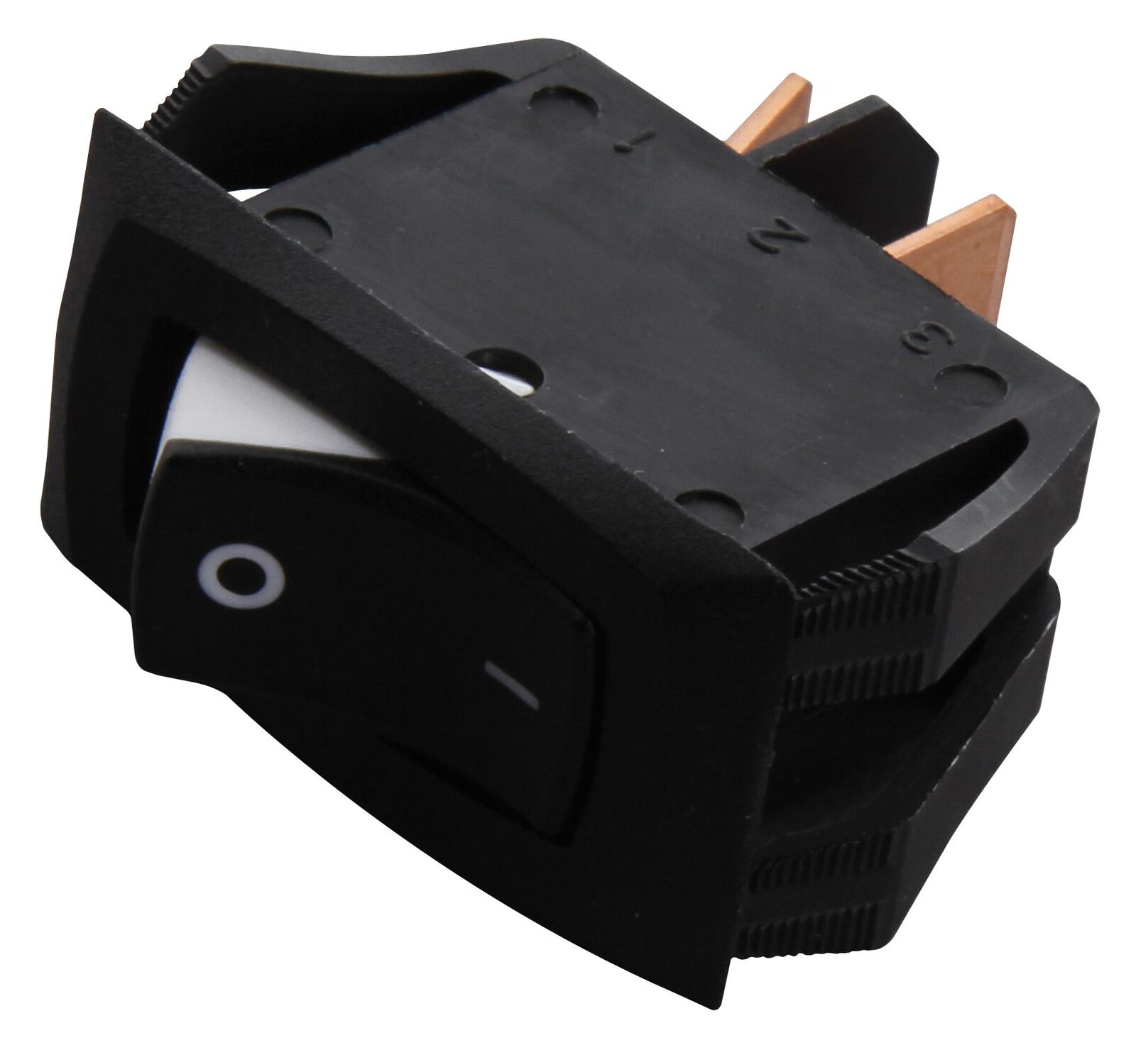 Carling Technologies Ra901-Vb-B-9-W Rocker Switch, Spst, 16A, 125V, Panel