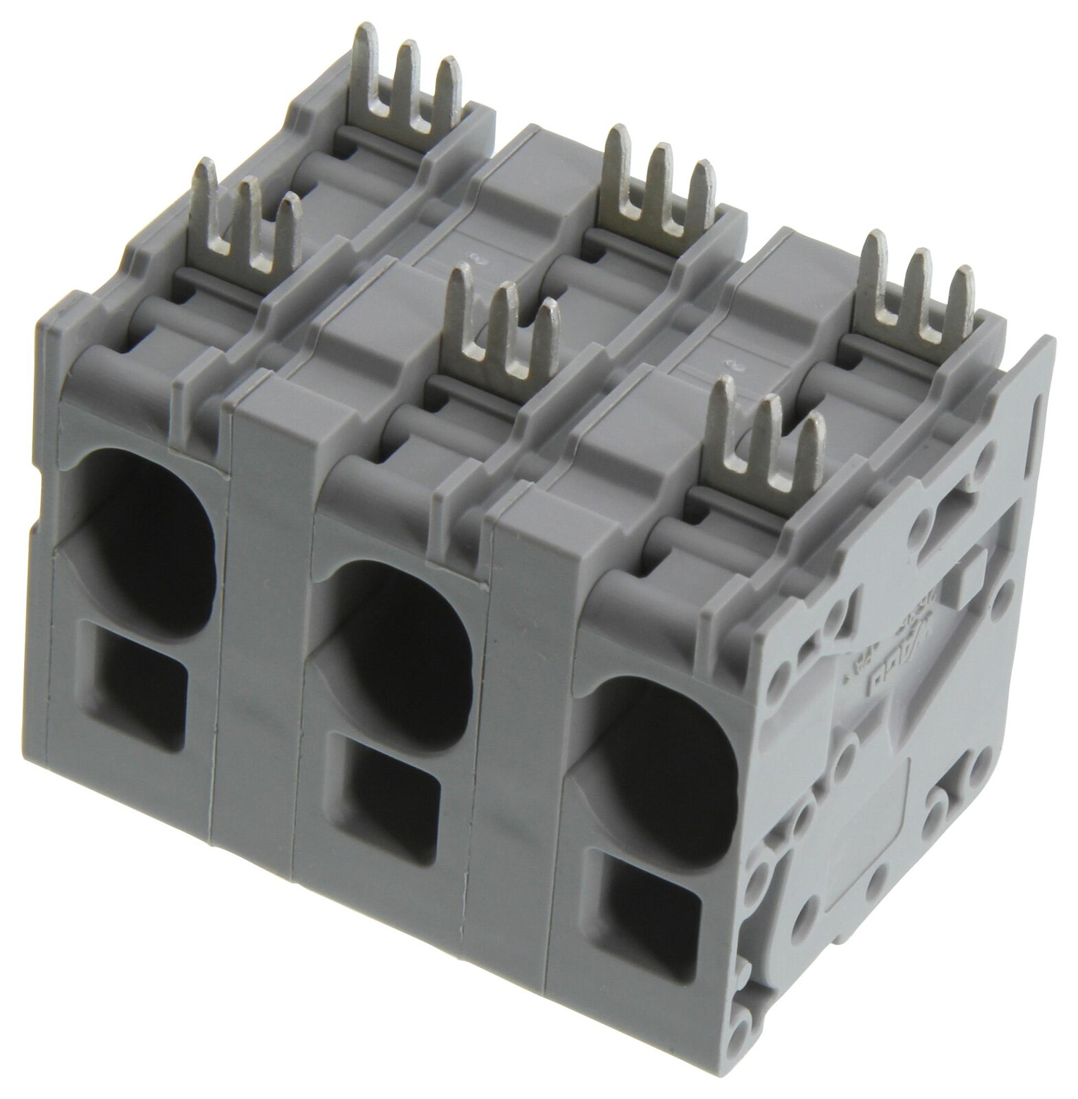 Wago 2636-1353 Terminal Block, Wtb, 3Pos, 18-4Awg