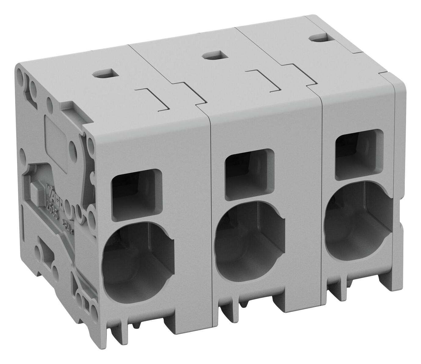 Wago 2636-1355 Terminal Block, Wtb, 5Pos, 18-4Awg