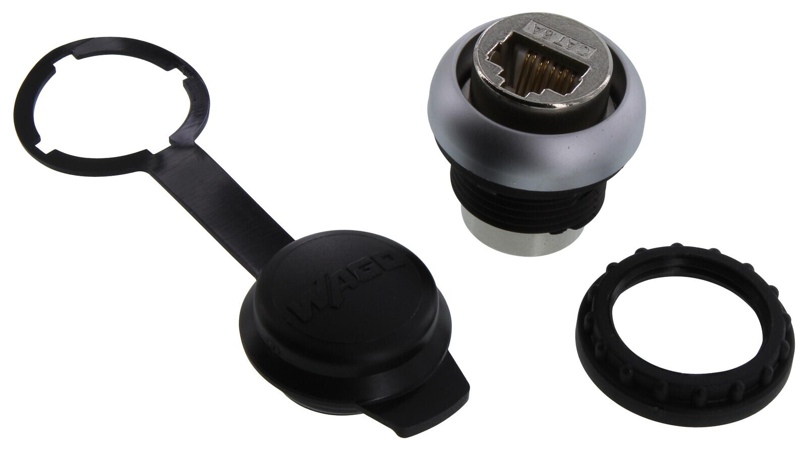 Wago 8000-099/000-1764 Rj45 Conn, Jack, 8P8C, 1Port, Cat6A