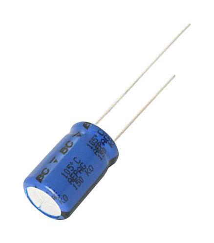 Vishay Mal217055222E3. Cap, 2200Uf, 16V, Alu Elec, Radial