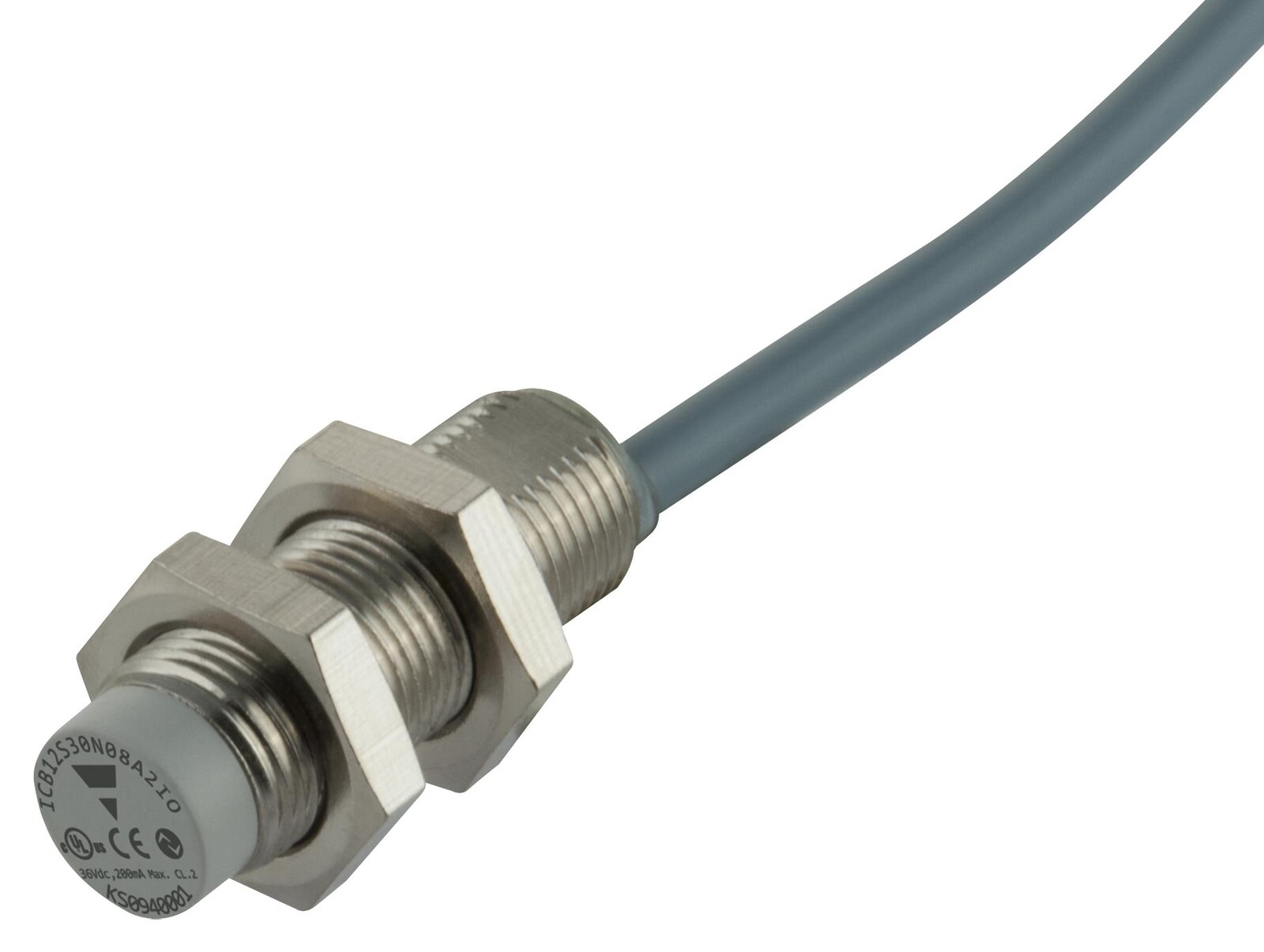 Carlo Gavazzi Icb12S30N08A2Io Inductive Proximity Sensor, 8Mm, Cable