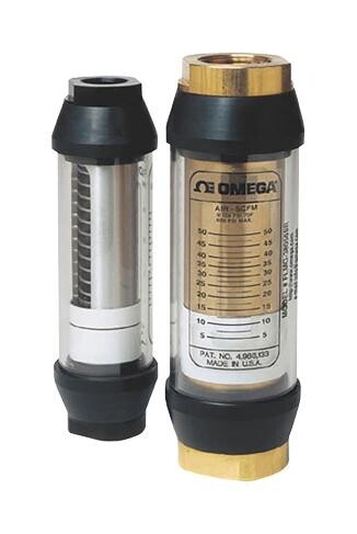 Omega Flmg-14100Br-Ht Flow Meter, 10-100Scfm, 1/4