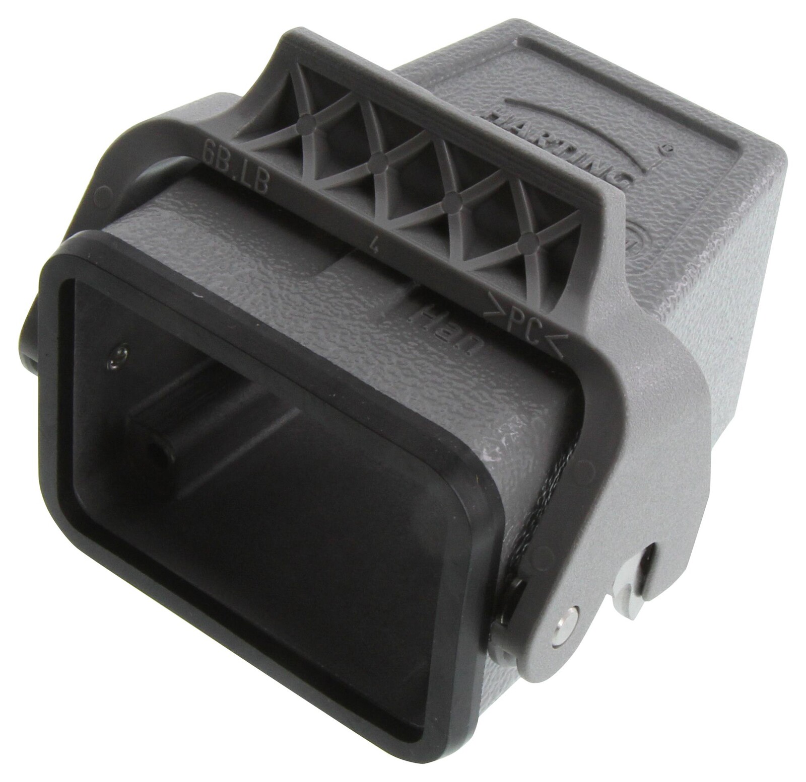 Harting 19300060757 Heavy Duty Hood, Top Entry, 6B, 1 Lever