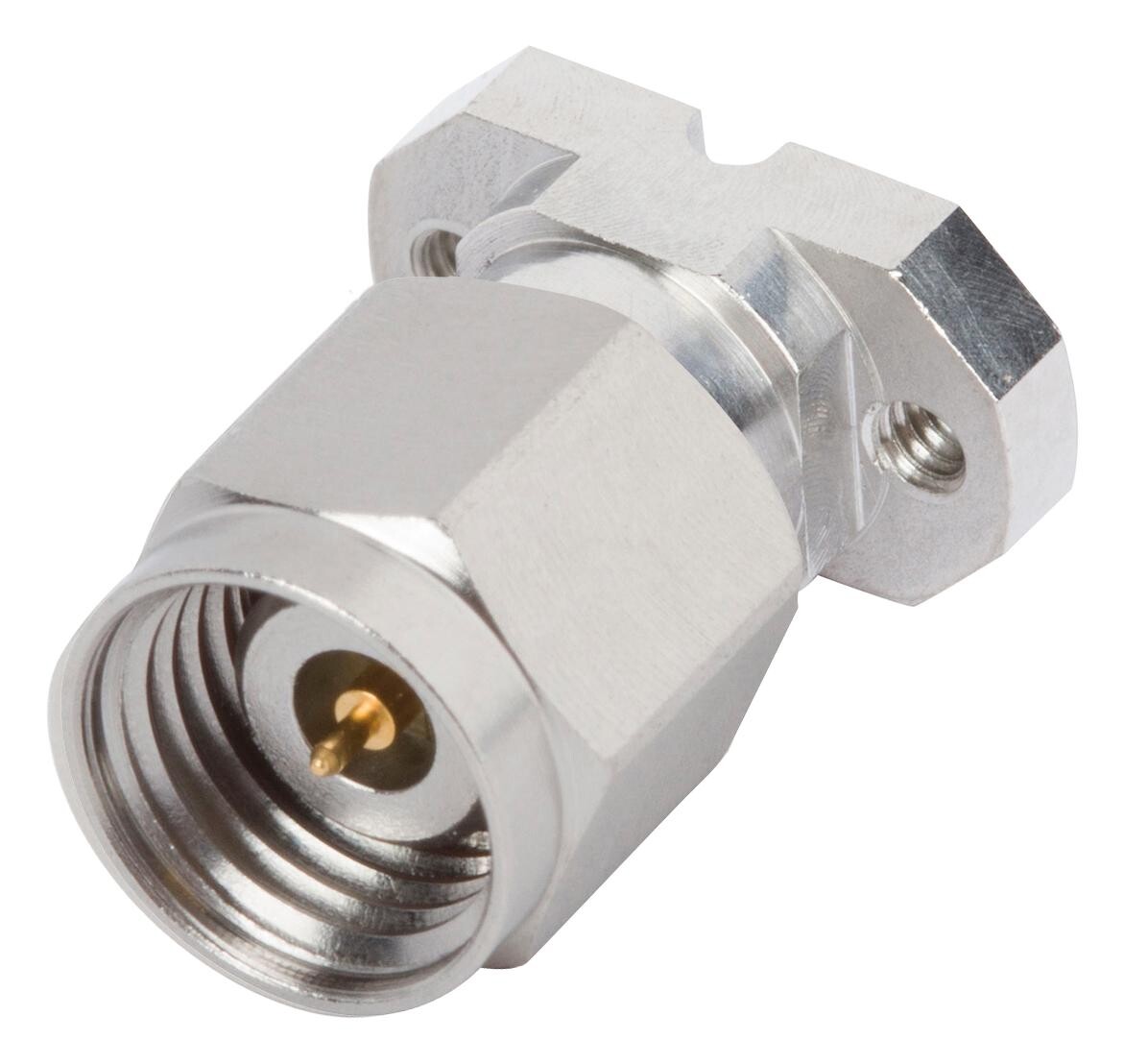 Amphenol Sv Microwave Sf1611-60021 2.4Mm Plug Conn, 50 Ohm, Flange