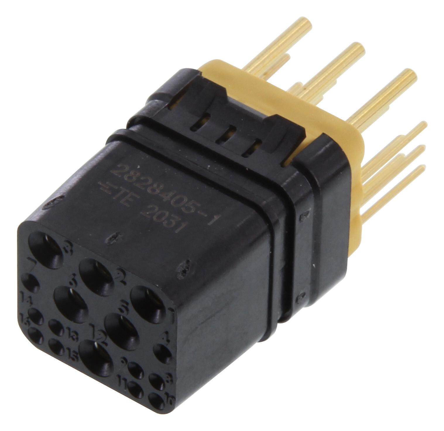 Te Connectivity 2828405-1 Rectangular Contact Insert, Rcpt, 16Pos