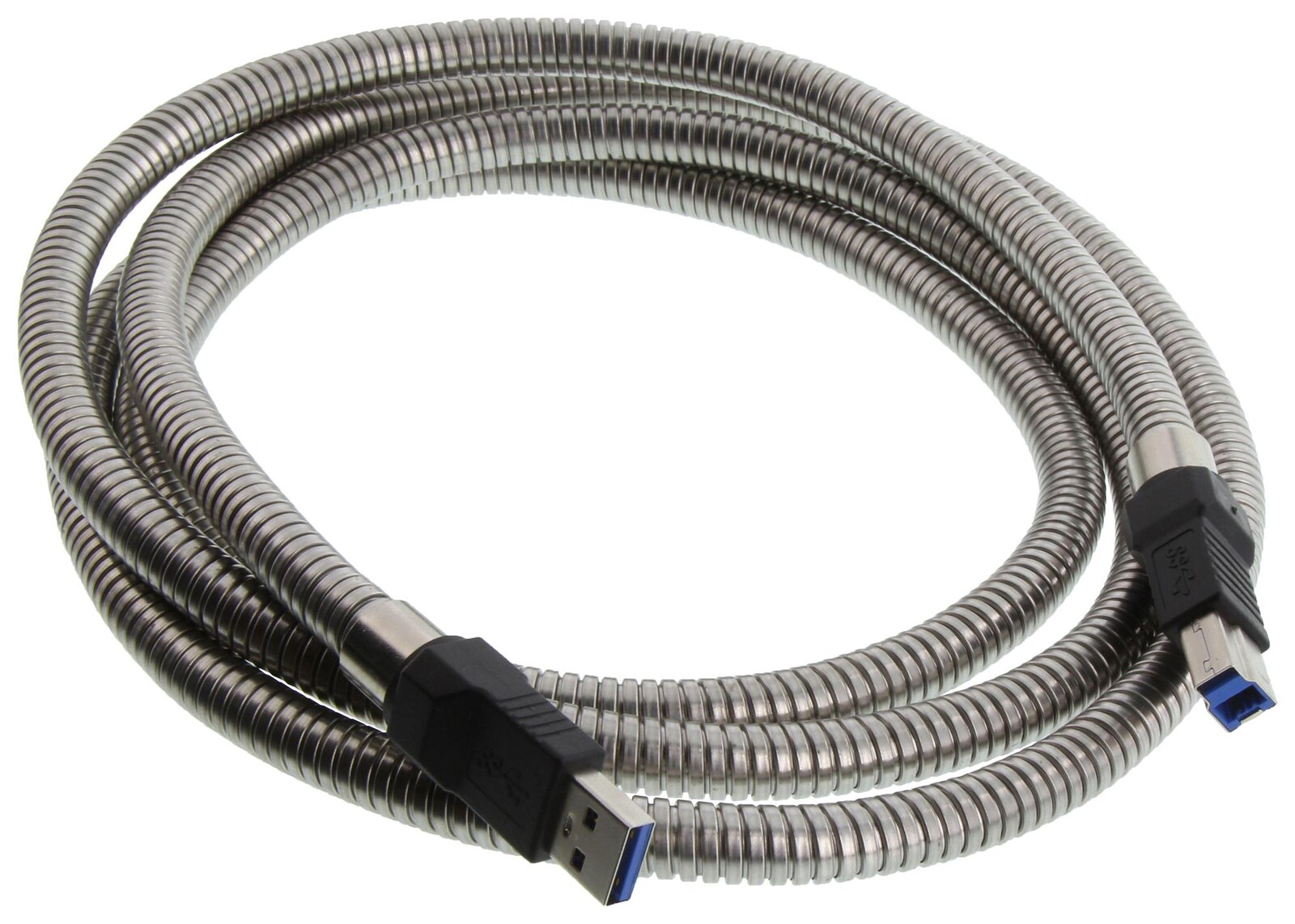 L-Com U3A00070-3M Usb Cable, 3.0 A Plug-B Plug, Blu, 9.8Ft