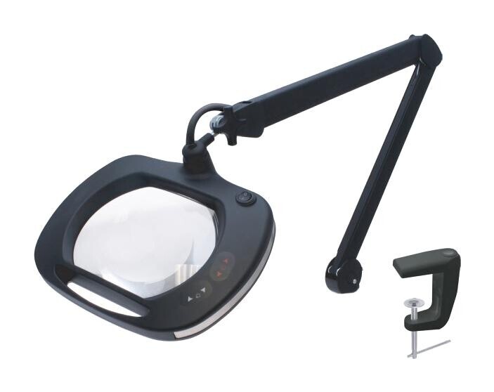 Ideal-Tek Le-Wwe5D Magnifying Led Lamp, 2.25X, 6500Lx