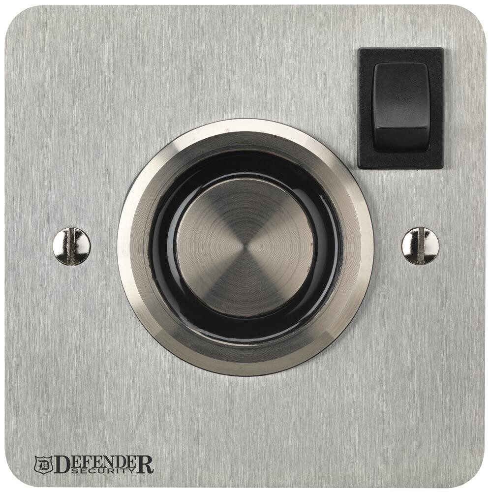 Defender Security Def-0501F-1B Magnetic Door Holder Flush Kit, Sss