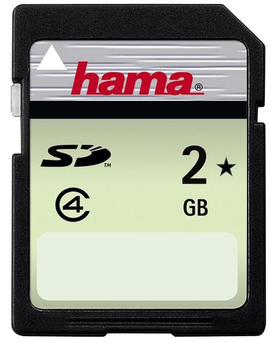Hama 055377 Sd Card, 2Gb, Class 4