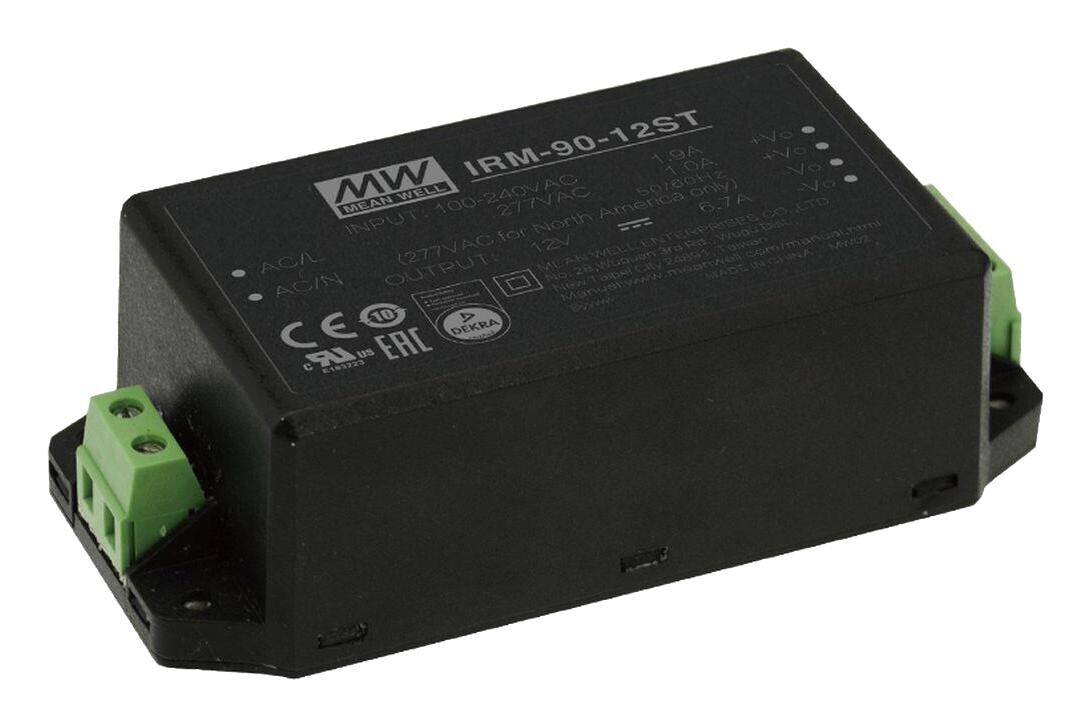 Mean Well Irm-90-12St Power Supply, Ac-Dc, 12V, 6.7A