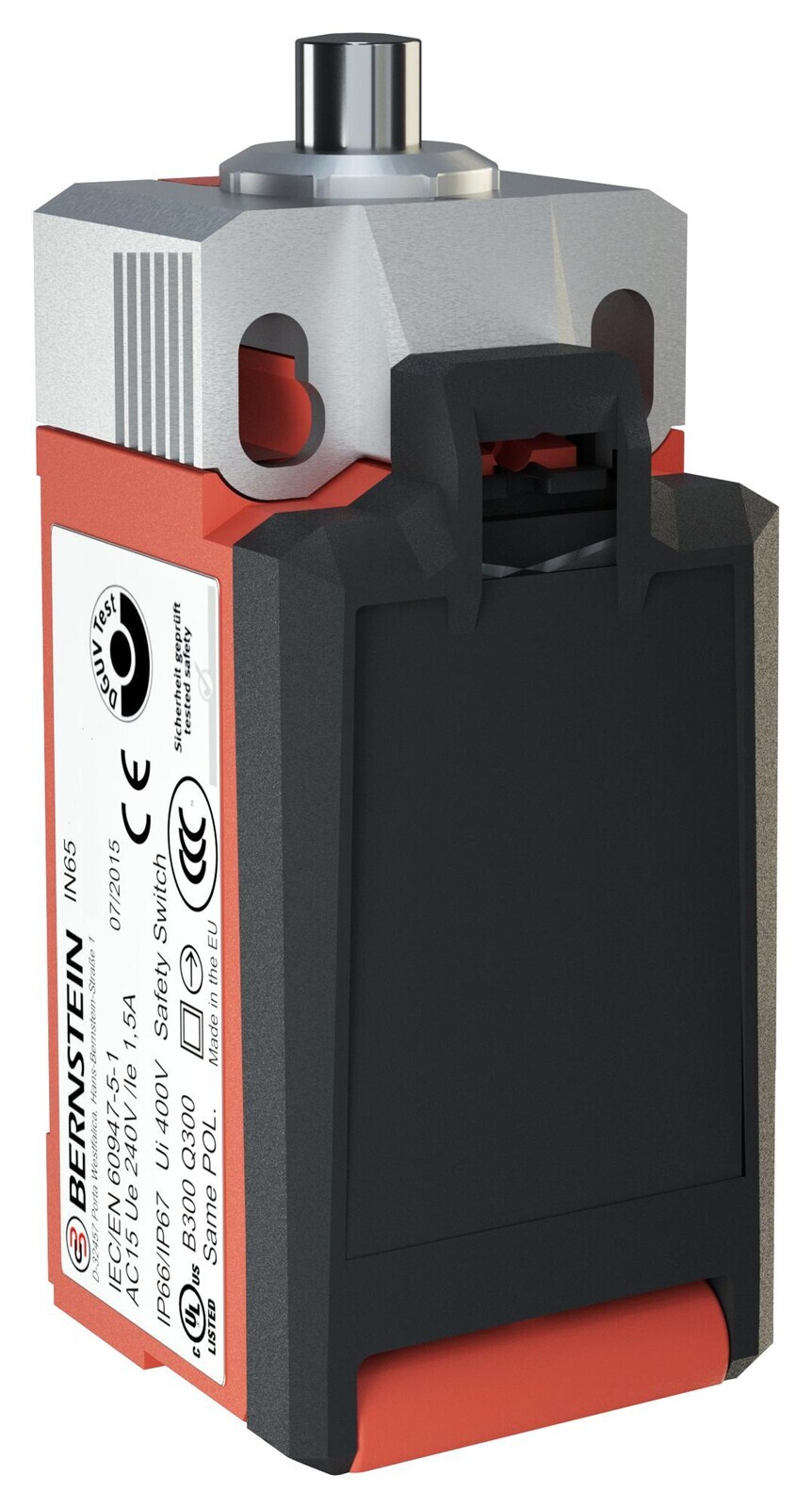 Bernstein In65-A2Z Sm Limit Sw, Dpst-Nc, Plunger, 3A, 240Vac