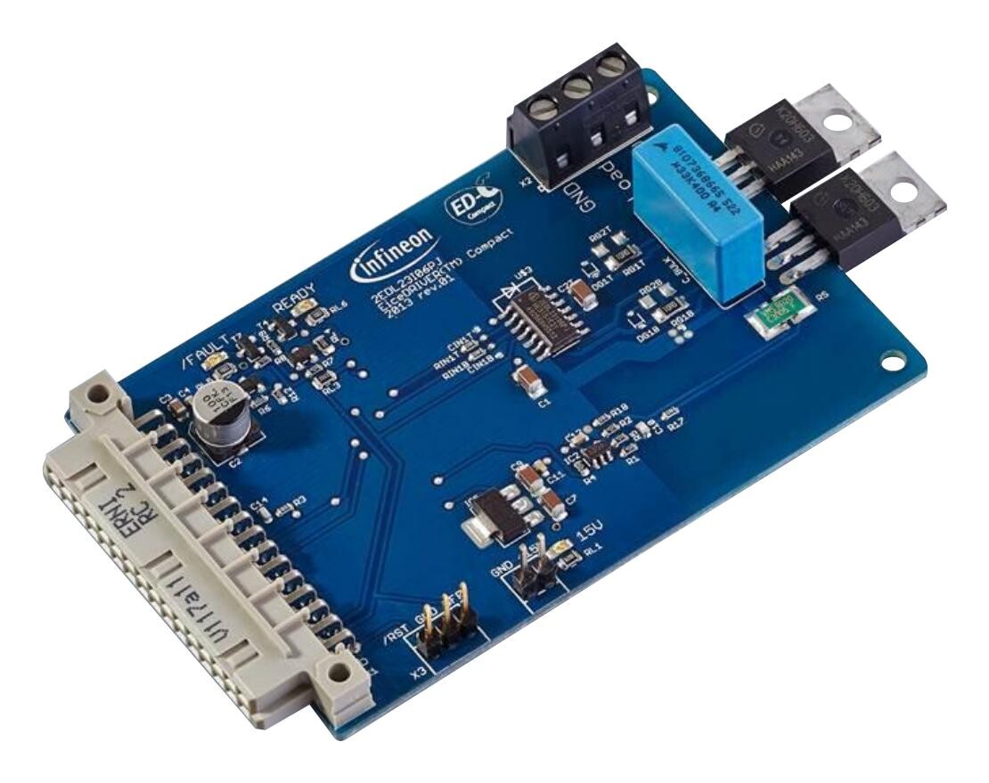Infineon Eval2Edl23I06Pjtobo1 Eval Brd, Half-Bridge, Igbt Gate Driver