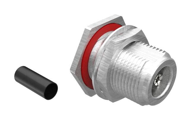 Amphenol Rf 082-6684 Rf Coax Connector, Type N, Jack, 50 Ohm