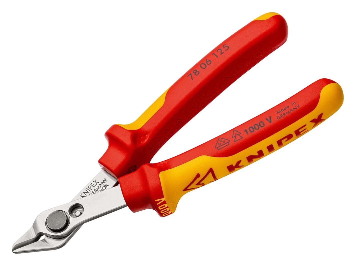 Knipex 78 06 125 Wire Cutter, Micro, 125Mm