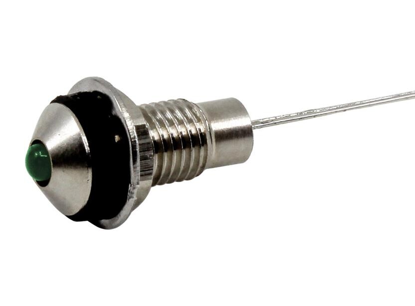 Vcc / Visual Communications Company Cdlb-0-2700-9908-I Led Panel Indicator, 6Mm, Grn, 12Vdc