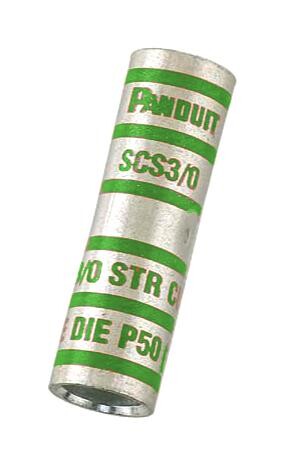 Panduit Scs600-6 Terminal, Butt Splice, 8/0Awg, Uninsul