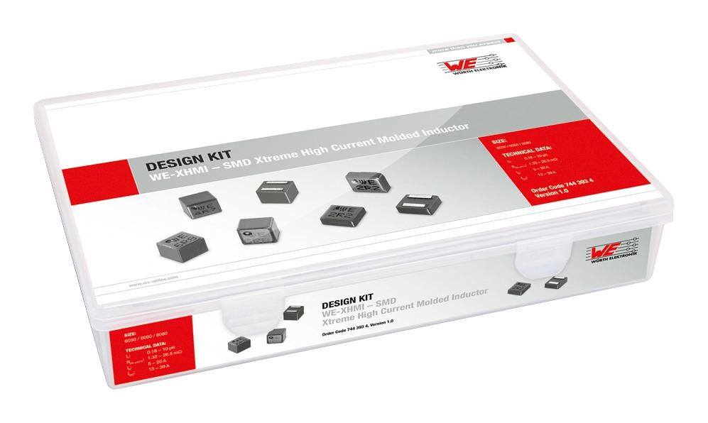 Wurth Elektronik 7443934 Power Inductor Kit, Smd