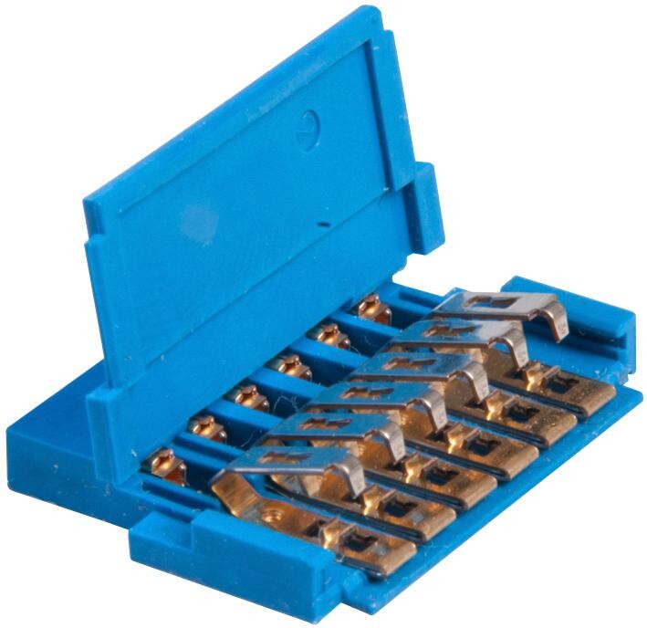 Amphenol Communications Solutions 65801-035Lf Connector, Ffc/fpc, 6Pos, 1 Row, 2.54Mm