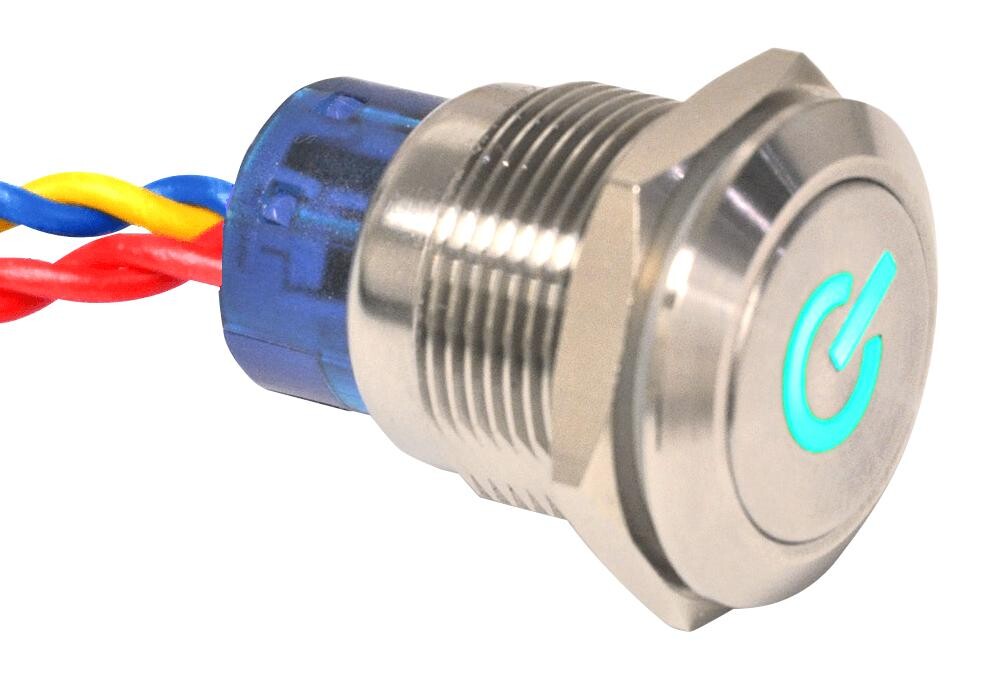 E-Switch Ulv4Fmbss544 Anti-Vandal Sw, Spdt-Nc-Db, 3A, 250V