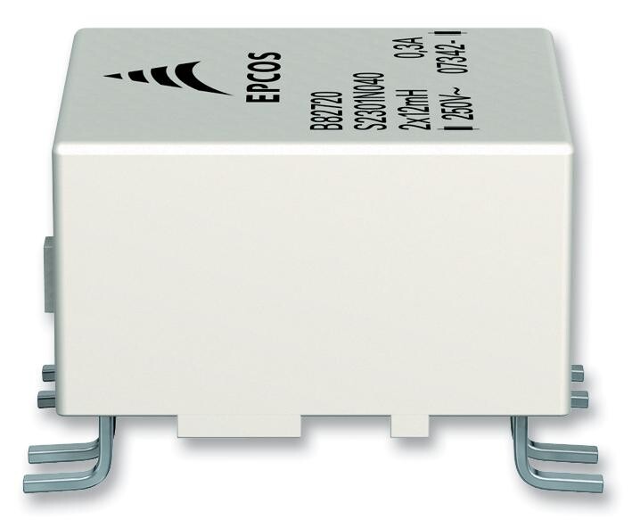 Epcos B82720S2202N040 Choke, Ring Core, Double, 1.1Mh, 2A