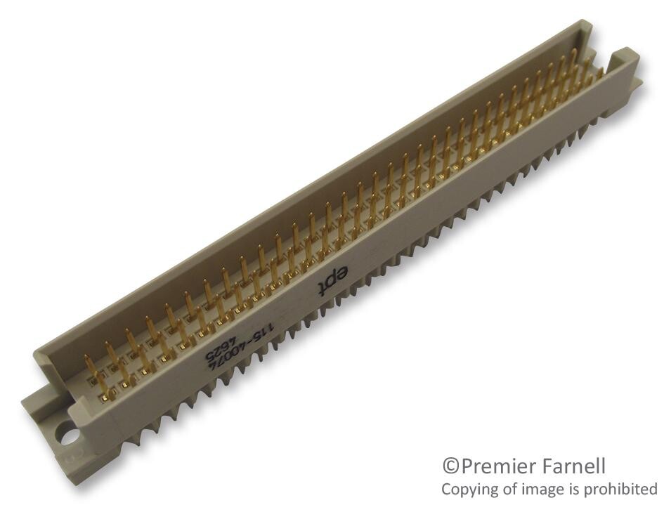 Ept 115-40074 Male, Solder, Type R, Cl2, 96Way, 4Mm