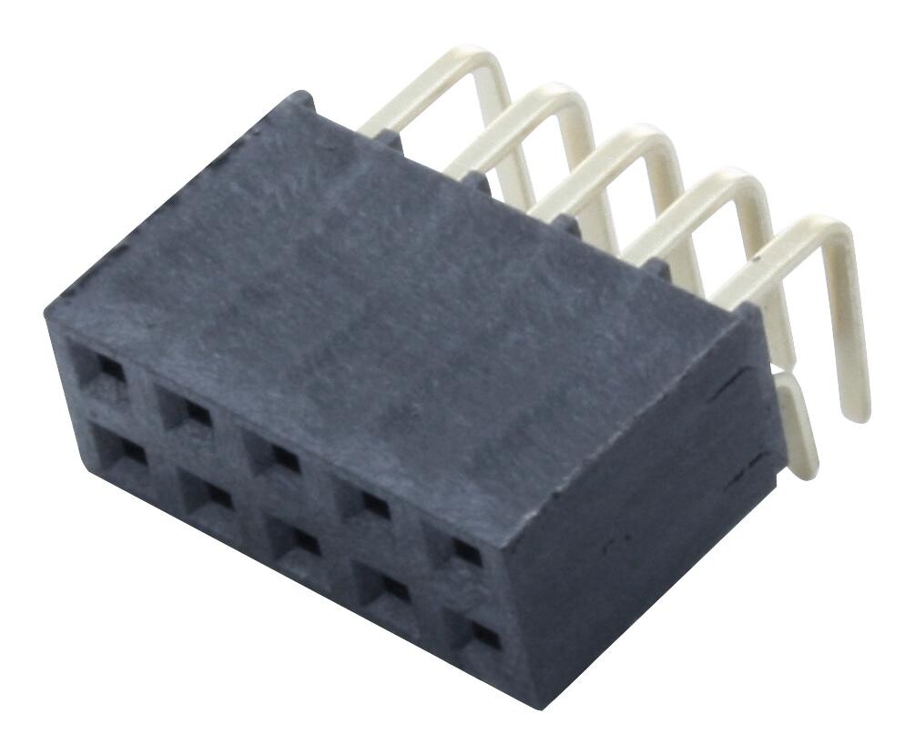 Samtec Ssw-105-02-G-D-Ra Receptacle, 2.54Mm, R/a Dual, 10Way