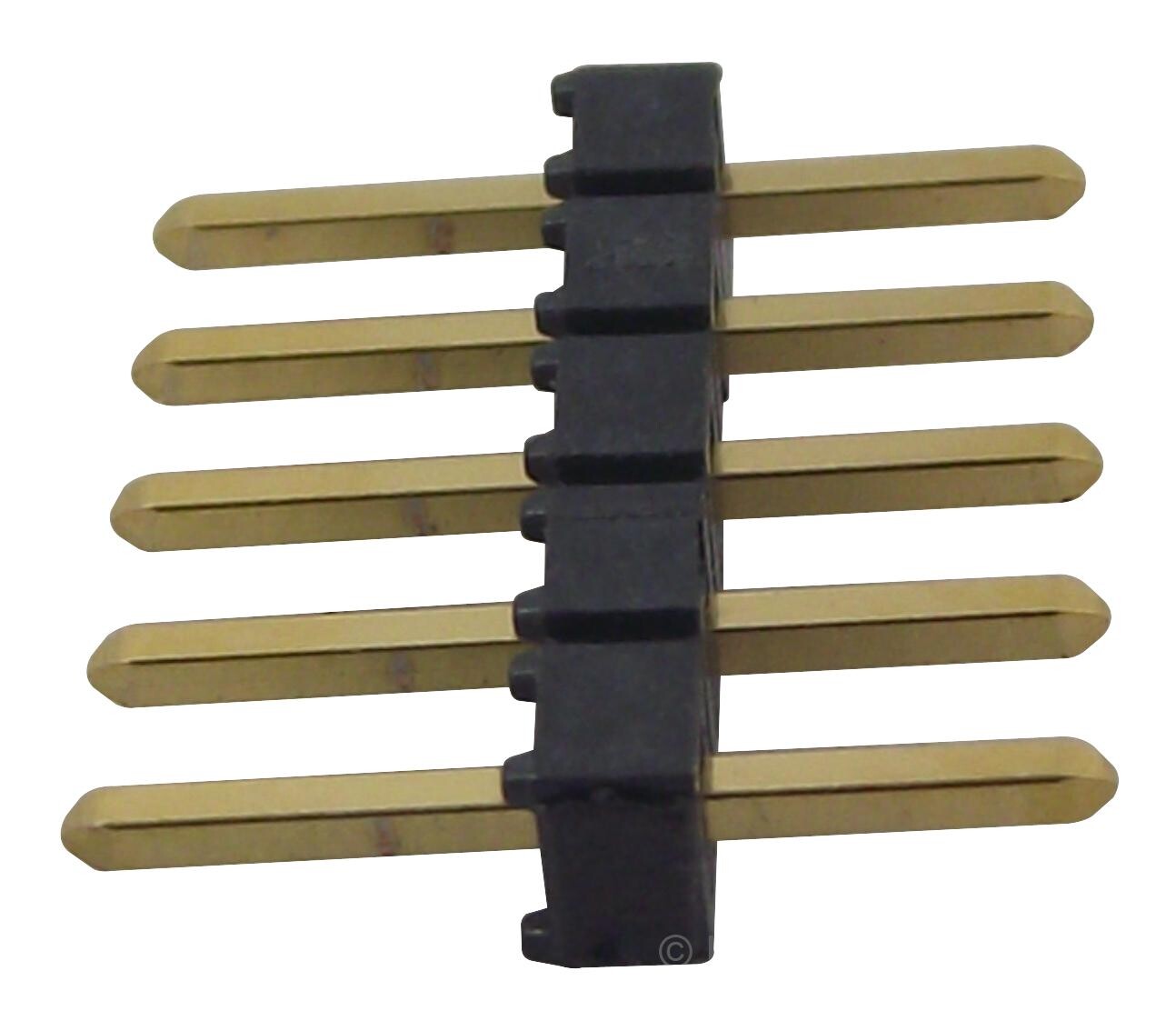 Samtec Tmm-105-01-G-S Header, 2Mm, Single Thru Hole,  5Way